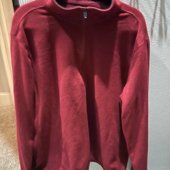 Land's End Light Fleece Pullover (Quarter-Zip) (XLT-Extra Large, Tall) - Picture 3 of 3